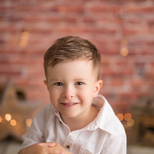 Brick House - Wrinkle Free Fabric - shops Photography Backdrop