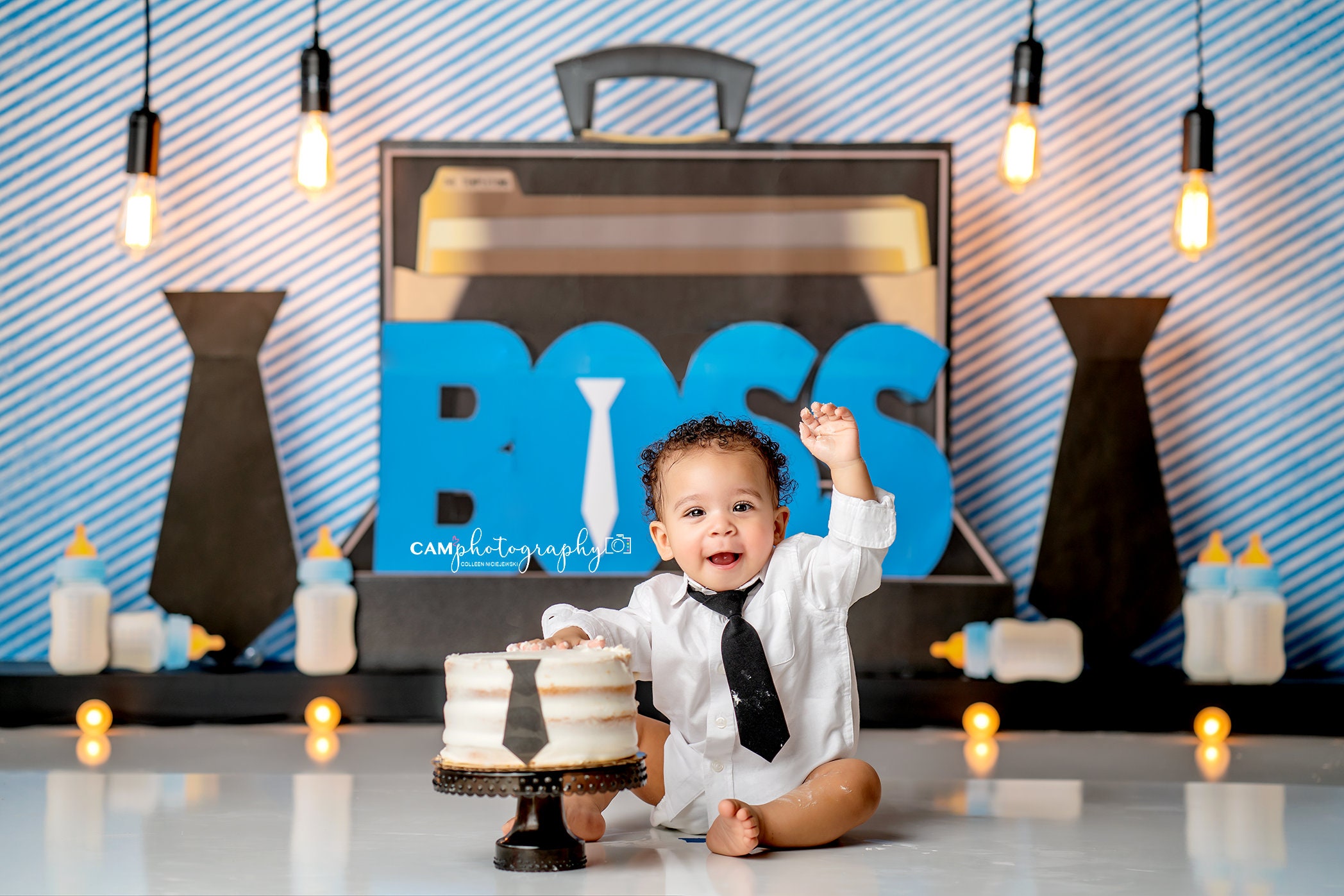 Boss Cake Smash Etsy