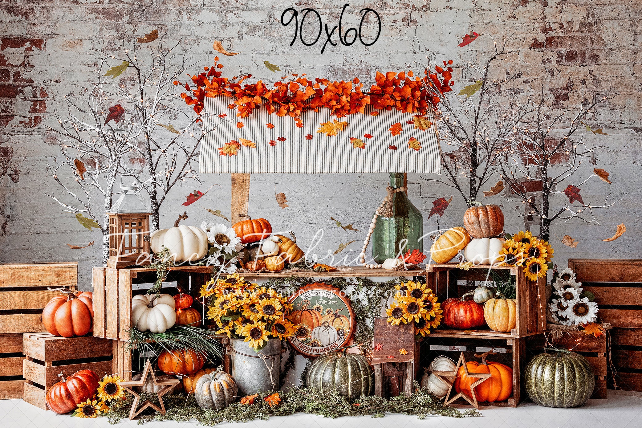 Fall Festival Photography Printed Backdrop Prop Fall | Etsy