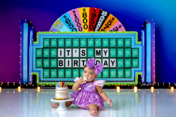 Birthday Showcase Spectacular - Gameshow Birthday - Photography Backdrop