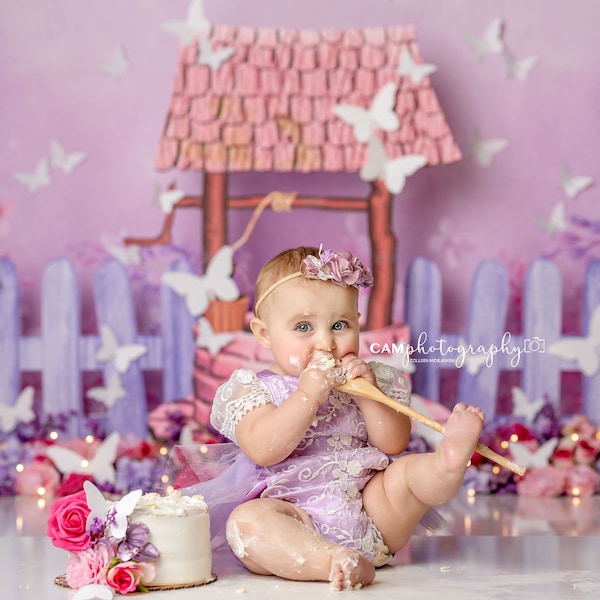 Princess Wishing Well - Poly Paper - Photography Backdrop