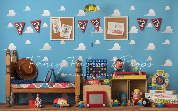 Andy S Room Photography Printed Backdrop Prop Cake Smash Photography Backdrop Poly Paper Wrinkle Free Fabric