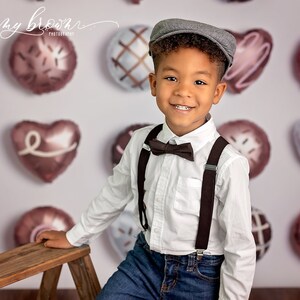 Box of Chocolates - Photography Backdrop - Candy Hearts, Valentine, Chocolates
