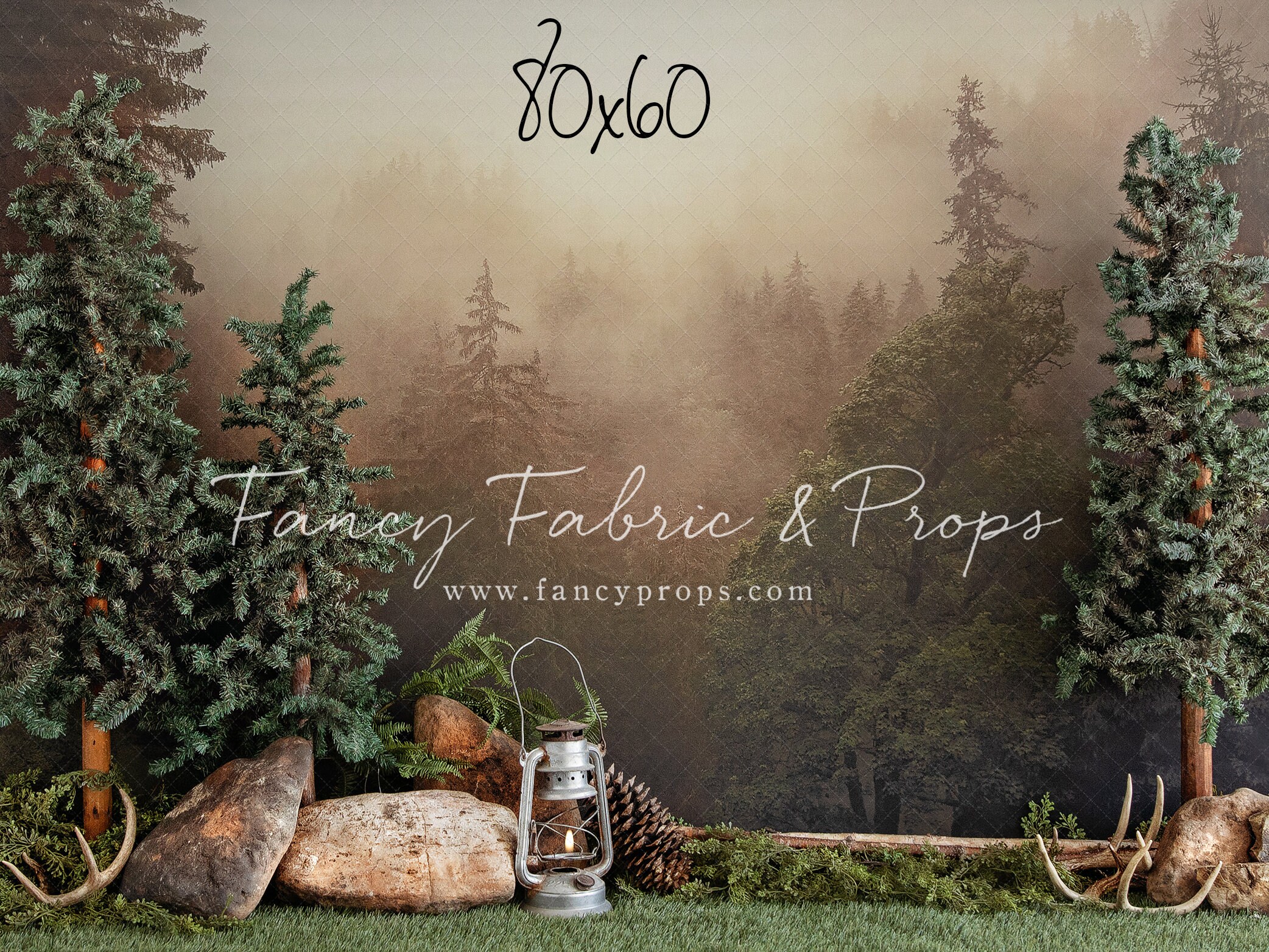 Cozy Campground Poly Paper Photography Backdrop Etsy Australia