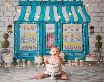 La Patisserie -Poly Paper- Photography Backdrop