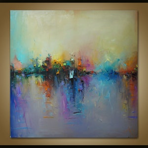 Large Abstract Art, Oil Painting Original, Abstract Canvas Art, Oil Painting Abstract, Large Oil Painting, Bedroom Decor, Canvas Painting