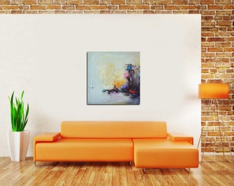 Large Abstract Oil Painting, Original Art, Abstract Canvas Painting Bedroom Decor Canvas Wall Art, Abstract Canvas Art Contemporary Wall Art