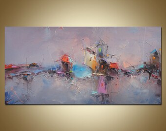 Original Abstract Art, Oil Painting Abstract, Canvas Wall Art, Canvas Painting, Living Room Wall Decor, Modern Painting, Bedroom Wall Decor