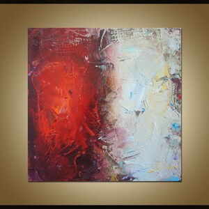 Abstract Painting, Modern Wall Art, Canvas Art, Contemporary Painting, Small Oil Painting Original Artwork, Living room Art, Mixed Media Art