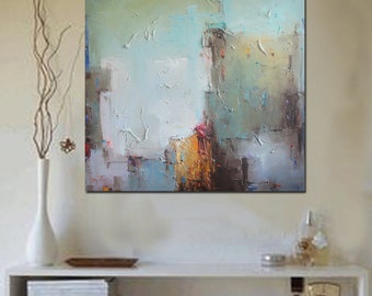 Large Abstract Mixed Media Painting, Oil Painting Original, Textured Abstract Art, Large wall Art, Large Oil Painting, Abstract Canvas Art