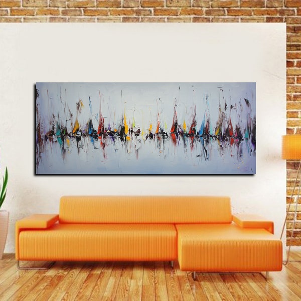 Large Wall Art Oversized Horizontal Etsy