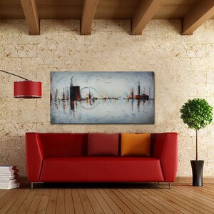 Large Abstract Art, Mixed Media, Collage Art, Canvas Painting, Contemporary Art, Black and White Wall Art, Canvas Wall Decor, Large Painting
