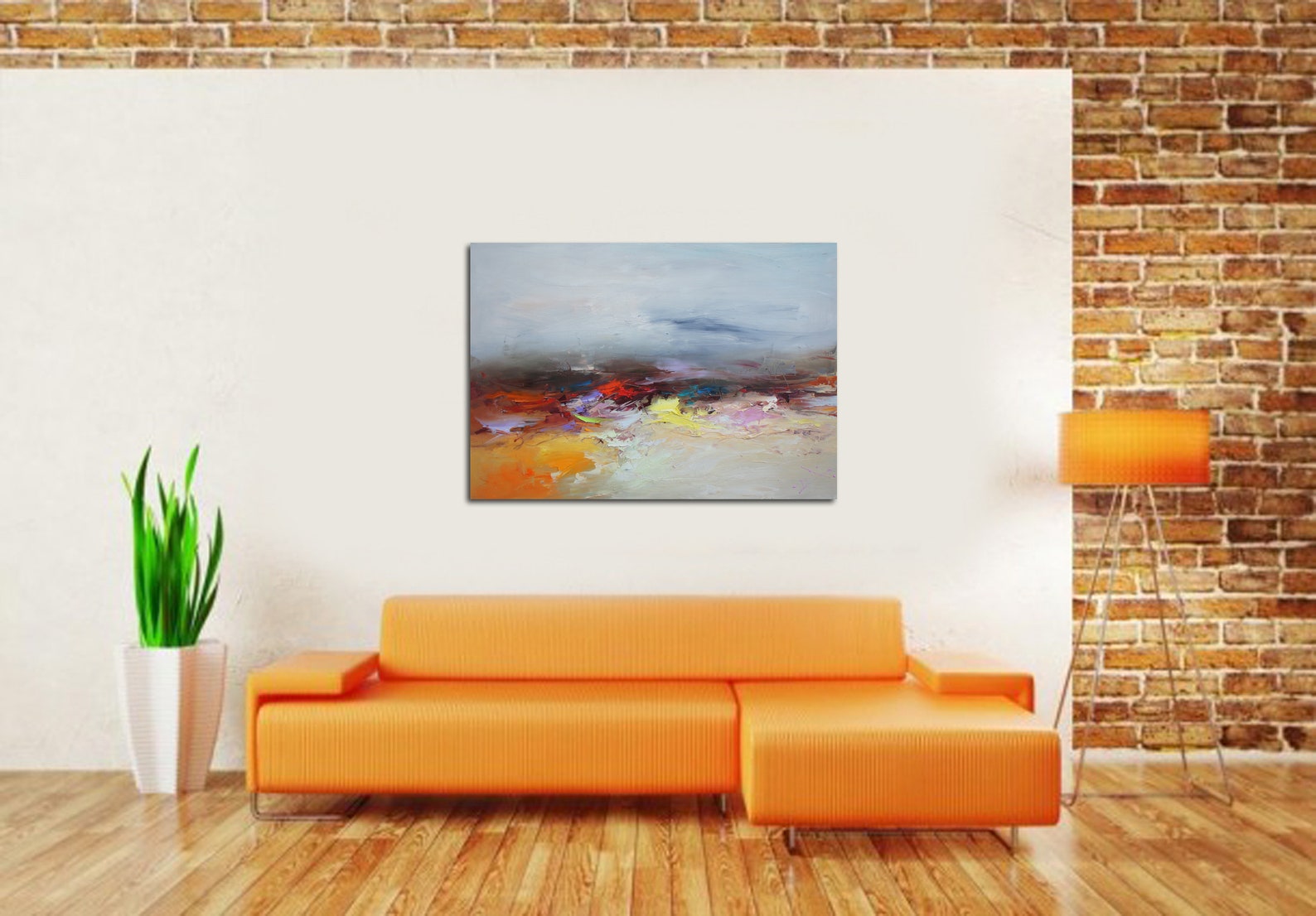 Original Oil Painting Landscape Canvas Art Large Oil Etsy
