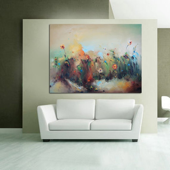 Palette Knife Fl Art Large Oil Painting Original Hong Kong - Original Wall Art Reviews Palette Knife Fl Art Large Oil Painting Original Hong Kong - Original Wall Art Reviews