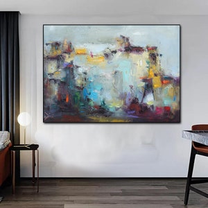 Original Abstract Painting Gold Abstract Art Painting Extra Large Canvas Art Landscape Painting Oil Painting Gold Painting Contemporary Art