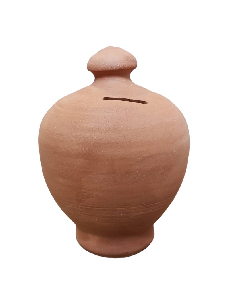 Pottery Piggy Bank Pottery Money Box Ceramic Money Jar Etsy