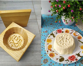 universal wooden mold for Easter cheese butter and cookies Linden wood volume Syrah 500g