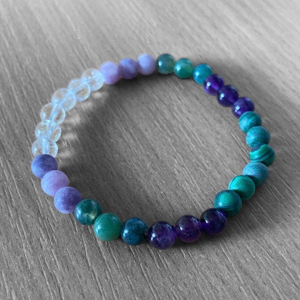 Lupus Support gemstone bracelet