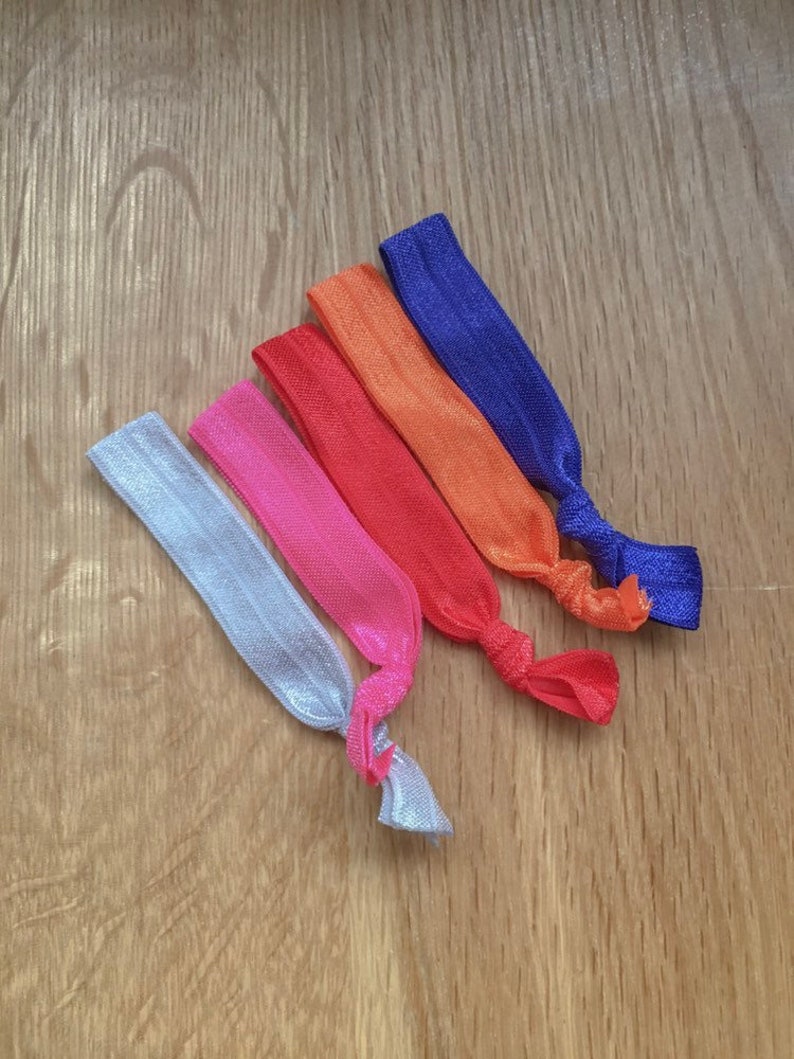 5 Pack Damage Free Hair Ties Etsy