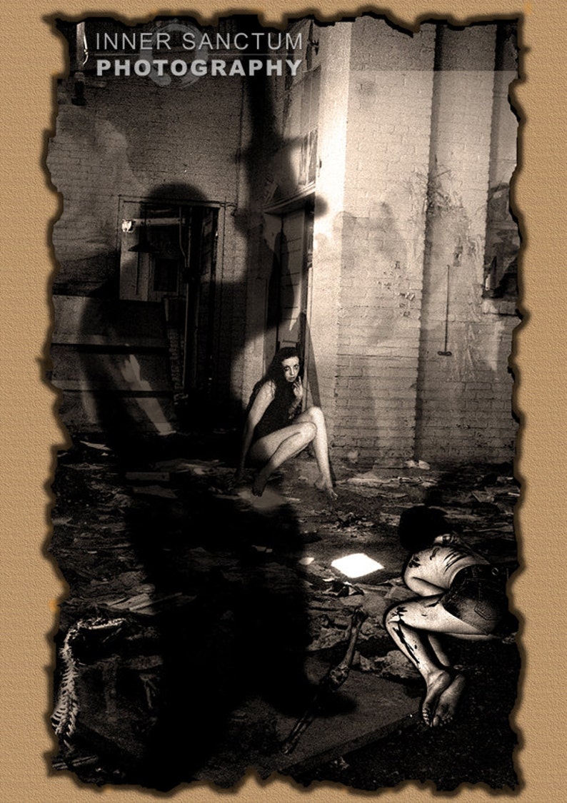 Horror Digital Art Canvas Print 8x12 11x16 16x24 Etsy