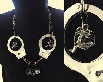 Handcuffs necklace