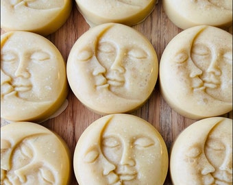 Raw Honey Oatmeal Goat Milk Soap, Sensitive Skin Face & Body Bar