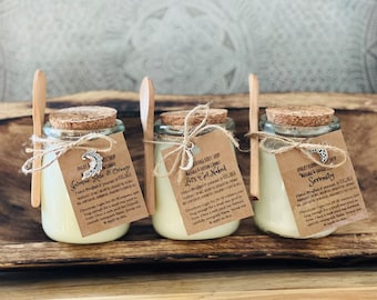 Massage & Lotion candle, Shea butter candle, self care candle, spa gift, candle gift