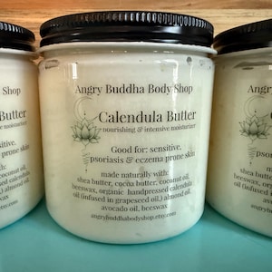 Calendula butter, body butter, natural butter