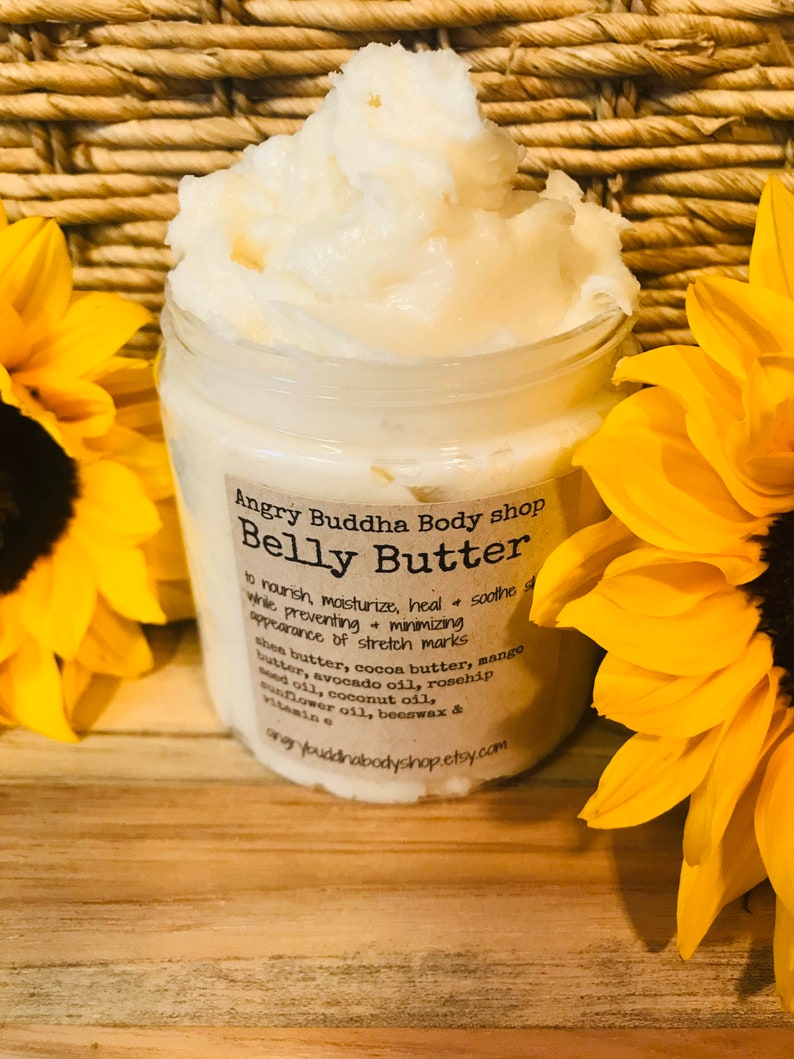Belly Butter Organic Body Butter for Pregnant Bellies Etsy