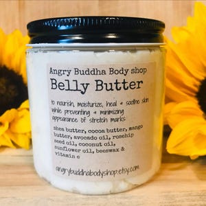 Belly Butter, Body Butter, organic natural moisturizer