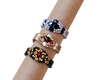 Adele Ring Muster: DIY Schmuckherstellung, Adele Ring, PDF Anleitung