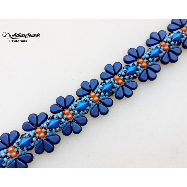 Beads Tutorial, "Fiona" Bracelet Pattern
