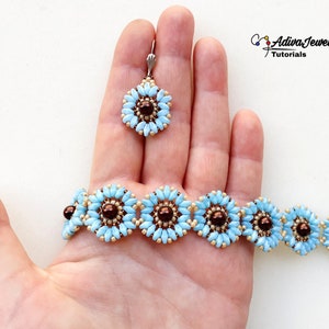 beaded jewelry pattern, DIY beadwork design, bead weaving guide, superduo beading DIY, seed bead projects, jewelry making PDF, DIY jewelry set, beadwork instruction, handmade jewelry guide, step-by-step beading, creative bead designs