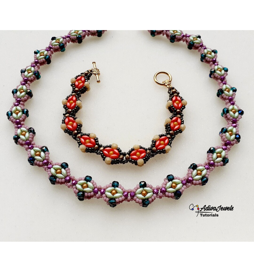 Beaded Rope Pattern DIY Beaded Rope Pattern, Bead Weaving Tutorial,