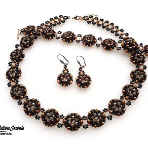 Seed Beads Pattern for Necklace, Bracelet and Earrings, kaya Tutorial ...