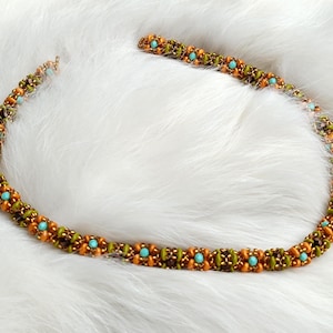 Beaded Rope Pattern: Seed Beads & SuperDuo ("Poly" PDF Tutorial)