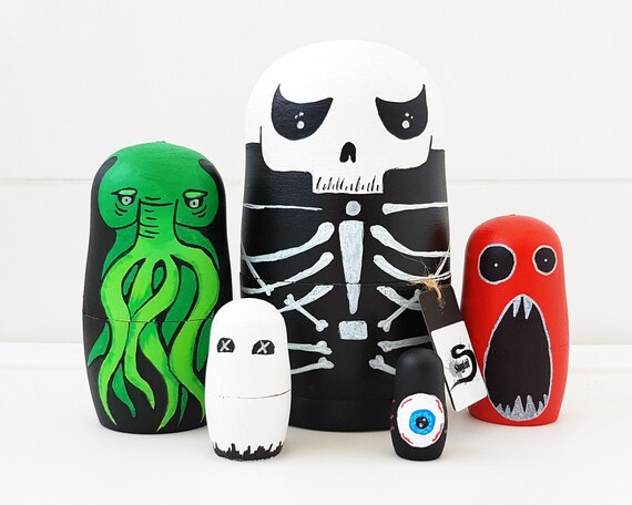 halloween nesting dolls