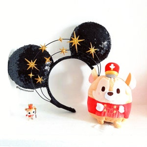 PREORDER 4-6 WEEKS Star Halo Crown Mouse Ears by Le Petit Mouse - Hedy Lamarr Inspired