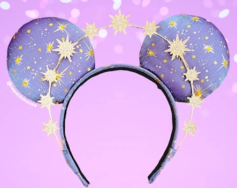 PREORDER 4-6 WEEKS Chameleon Celebration Star Halo Crown Mouse Ears by Le Petit Mouse