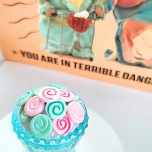 Coraline Inspired Mini Taffy Bowl Prop Decor image 4