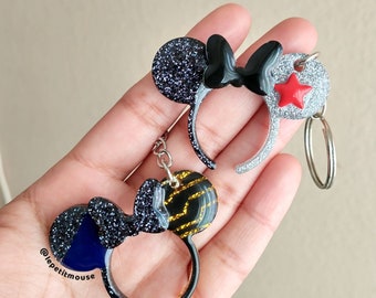 Bucky Inspired Mouse Ears Keychain by Le Petit Mouse