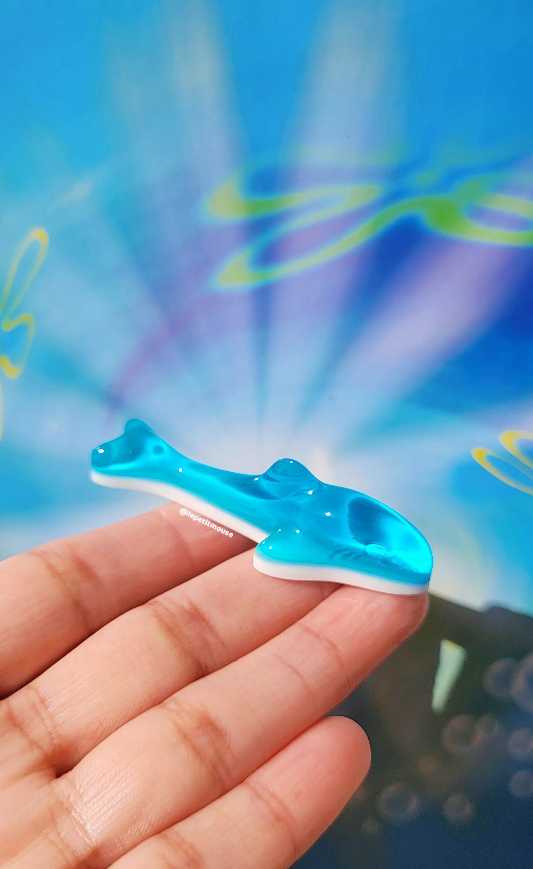Gummy Shark Keychain - Etsy