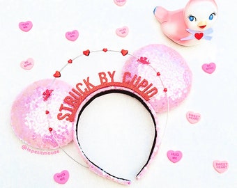 RTS Struck by Cupid Valentine Mouse Ears by Le Petit Mouse