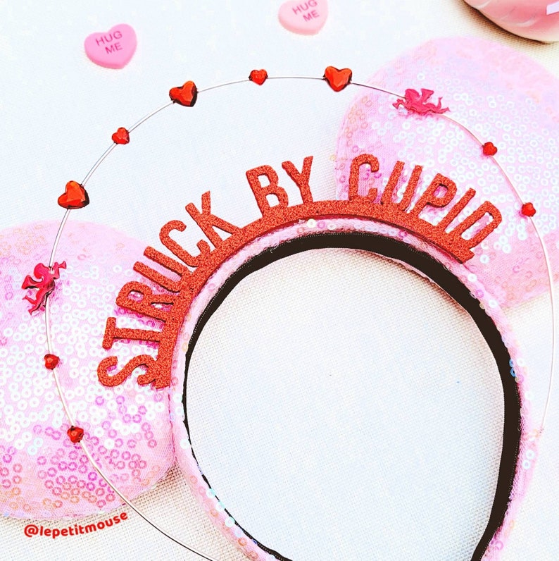RTS Struck by Cupid Valentine Mouse Ears by Le Petit Mouse image 2