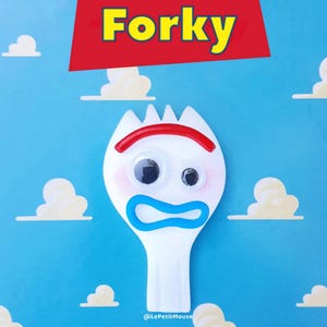 Spork Toy Brooch by Le Petit Mouse