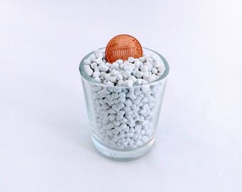 Heavy White Plastic Poly Pellets