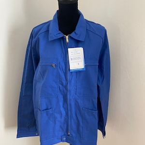 NOS - Französische Vintage Bugatti Bleu Blouson Chore Jacke / French Work Wear (XL)