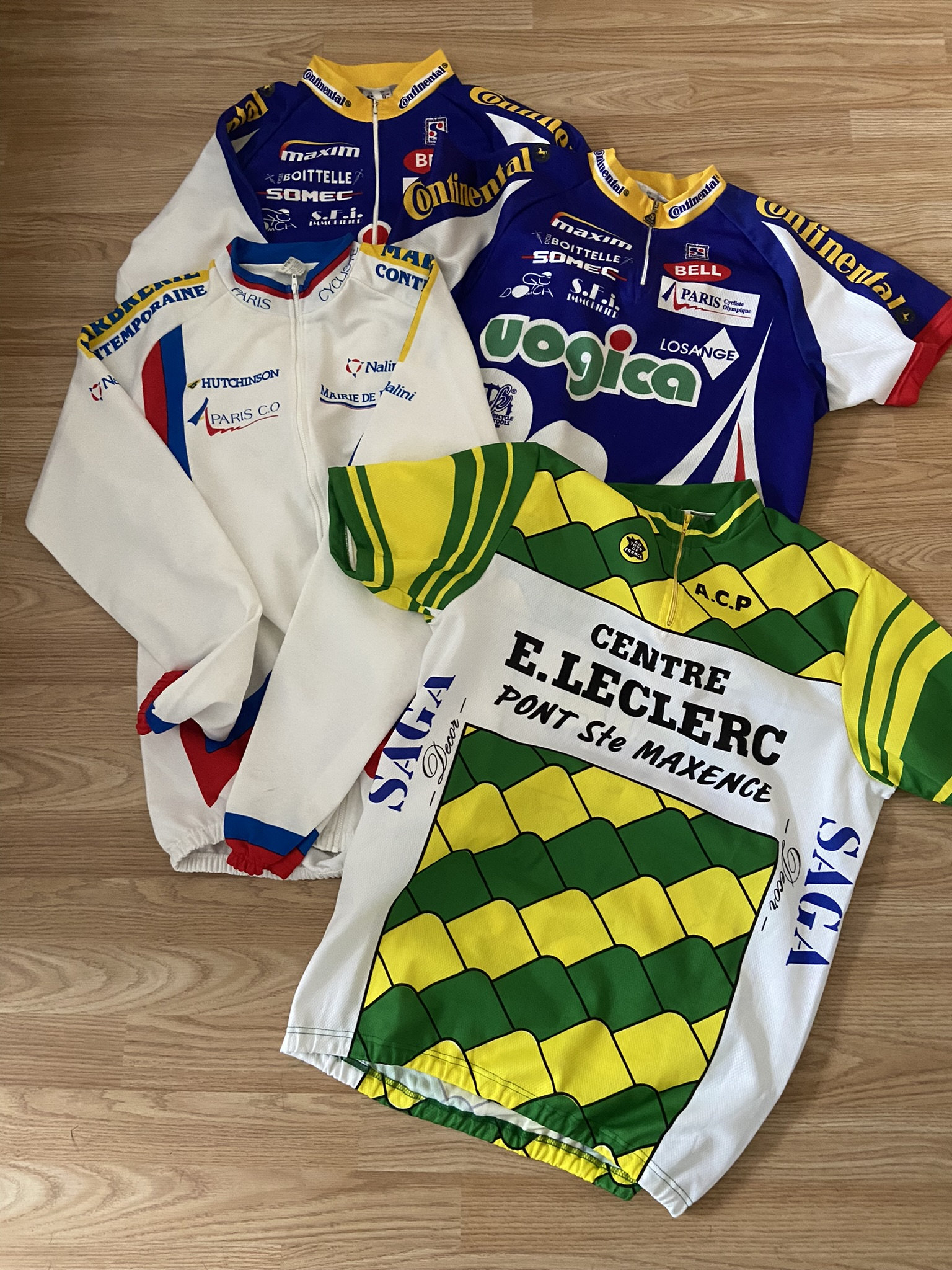 Vintage French Promotional Tour De France / Olympique Cycling -  Hong  Kong