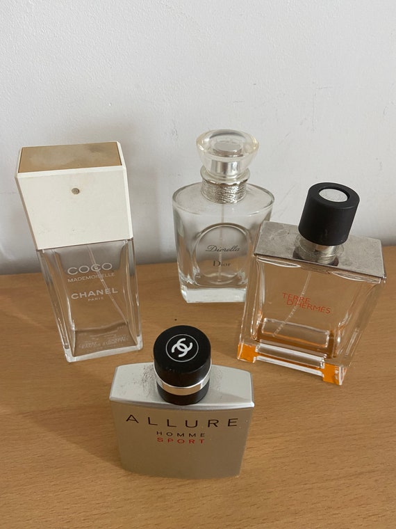 Vintage Used Empty French Designer Perfume Bottles DIOR / -  Norway