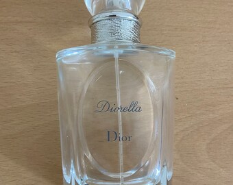 Vintage Used Empty French Designer Perfume Bottles DIOR / 